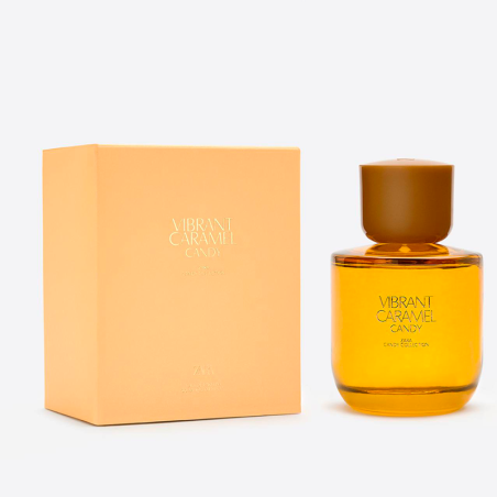 ZARA VIBRANT CARAMEL CANDY EDP 90 ML / 3.04 OZ