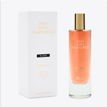 ZARA  RED TEMPTATION ELIXIR PARFUM 80 ML (2,7 FL. OZ).
