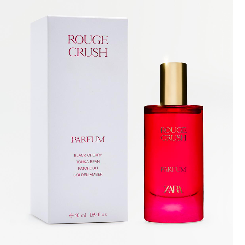 ZARA ROUGE CRUSH PARFUM 50 ML (1,7 FL. OZ).