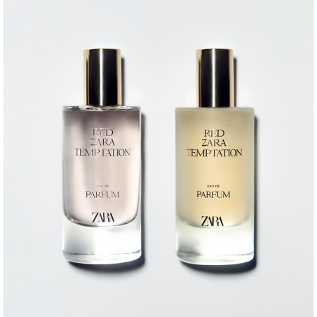 ZARA  RED TEMPTATION EDP +  HAIR MIST ÉDITION LIMITÉE 2X50ML  (1.7 FL. OZ)