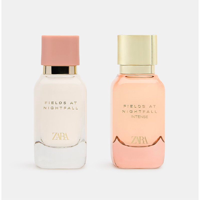 ZARA FIELDS AT NIGHTFALL & INTENSE LIMITED EDITION EDP 2X50ML (1.7 FL. OZ).