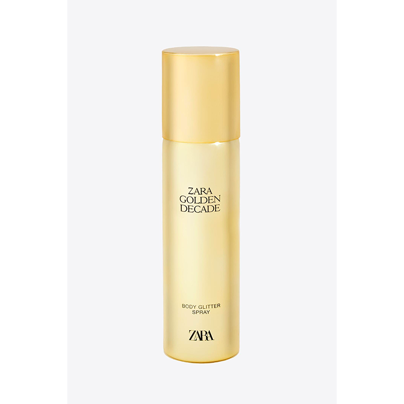 ZARA GOLDEN DECADE BODY GLITTER SPRAY