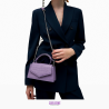 MOCK CROC MINI CITY BAG PURPLE