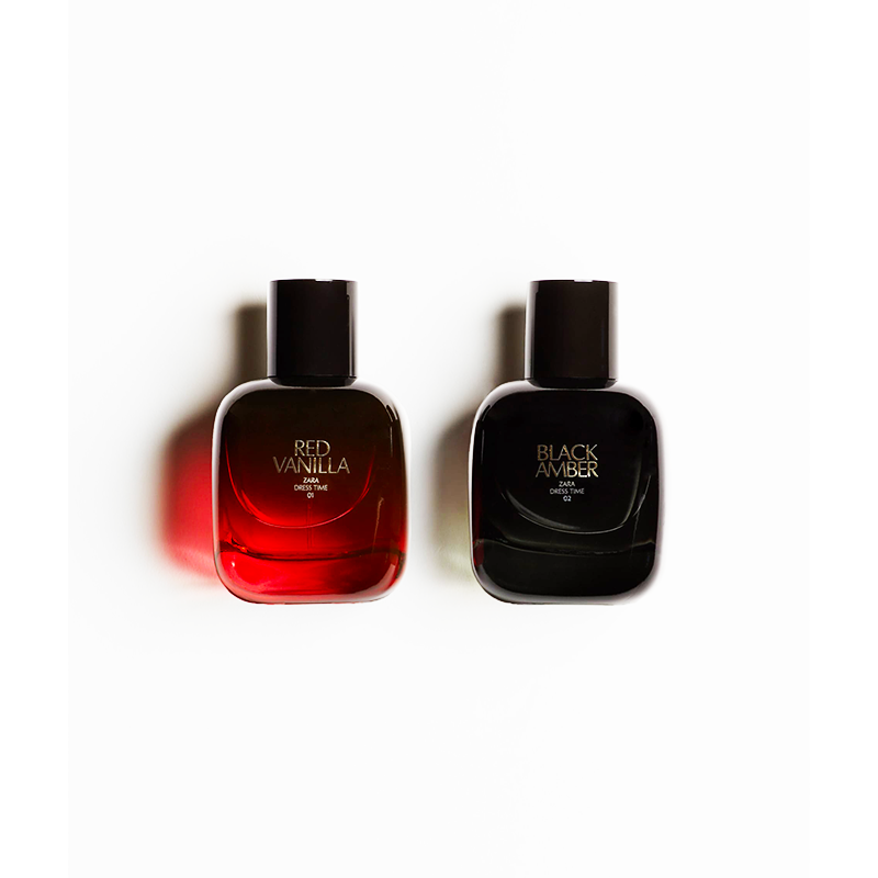 ZARA RED VANILLA 90 ML / 3.04 OZ + BLACK AMBER 90 ML / 3.04 OZ